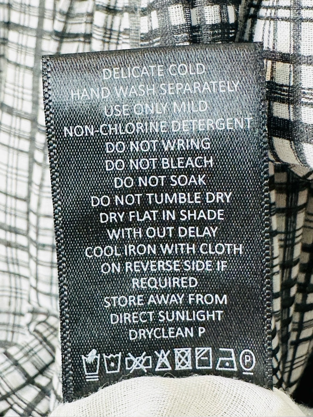 Aje Memento Black White Plaid Print Cotton Tiered Mini Dress - Picture 13 of 16